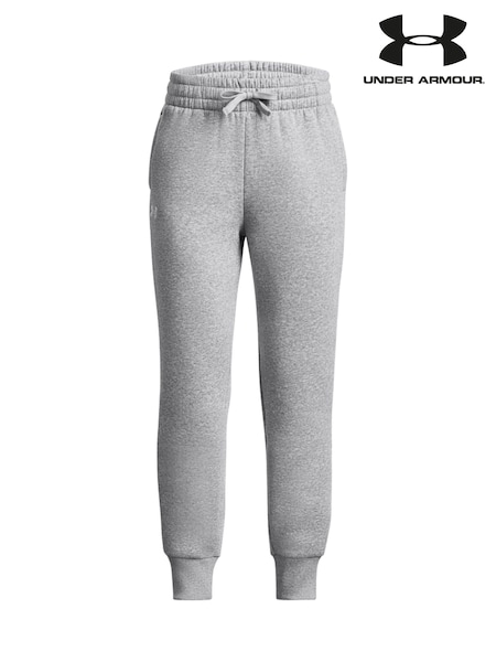 Harmaa - Under Armour Rival Fleece Verryttelyhousut (B77088) | €55
