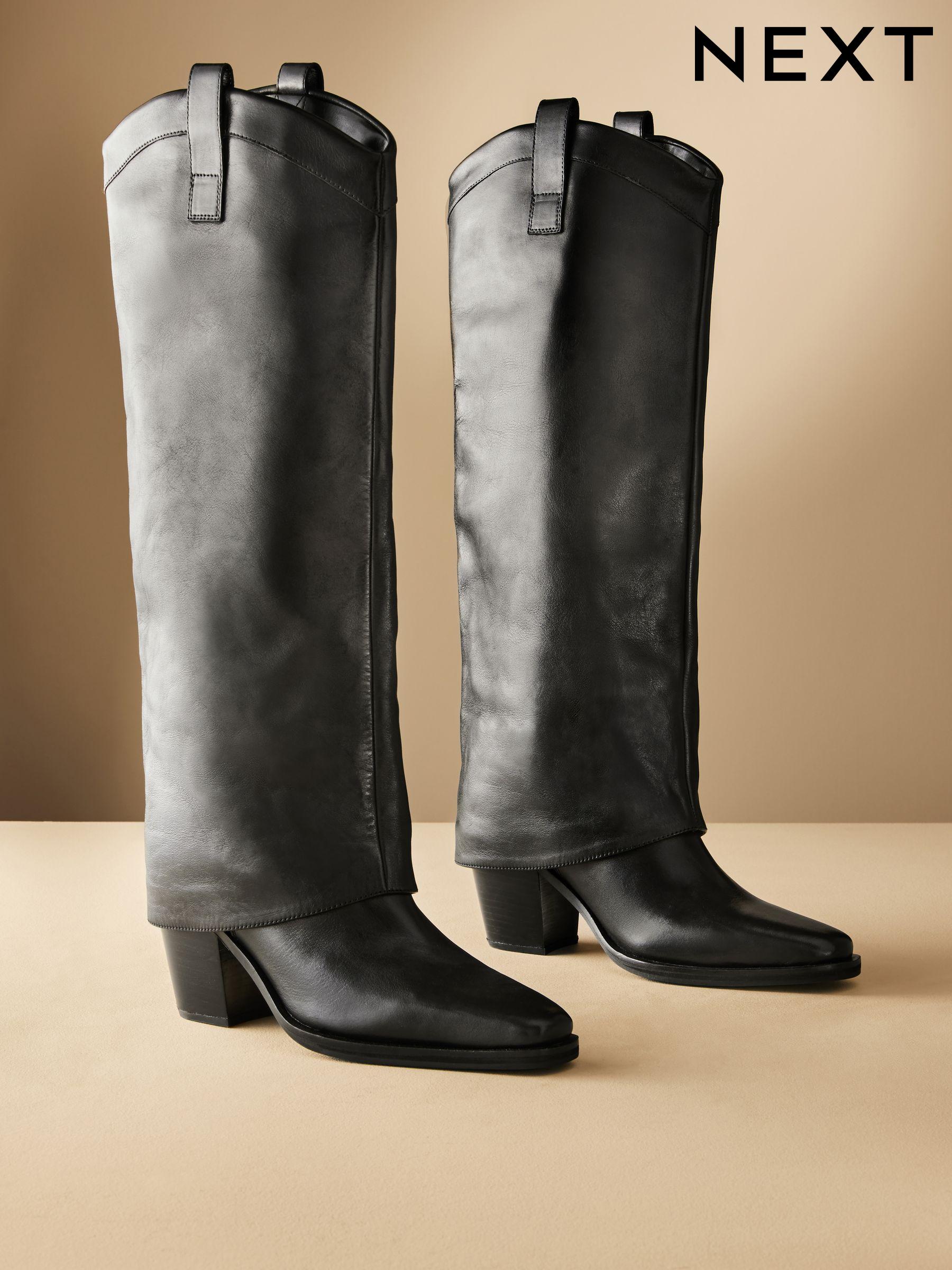 Knee High Boots Heeled Flat Knee High Boots Next