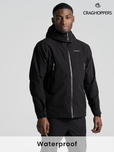 Craghoppers Waterproof Dynamic Pro Black Jacket (B77122) | ‏805‏₪