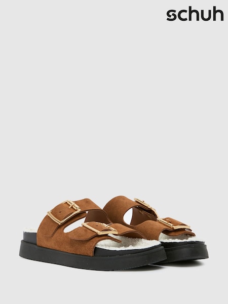 Schuh Truvy Socks Buckle Sandals (B77187) | $87
