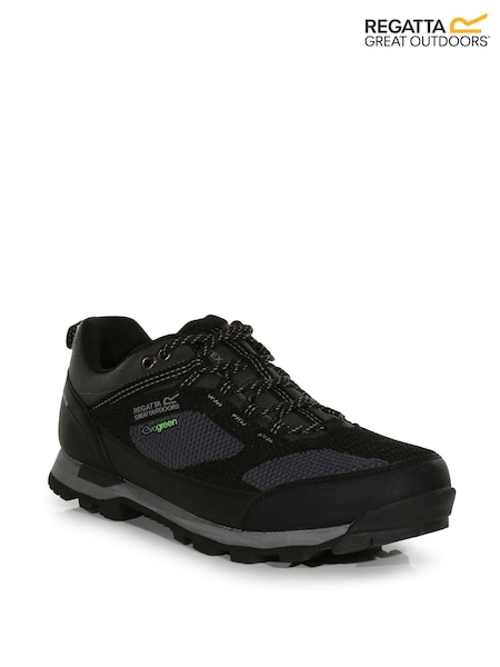 Regatta Black Blackthorn Evo Low Waterproof Hiking Shoes (B77369) | AED244