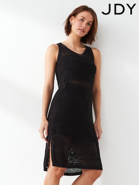 JDY Petite Crochet Sleeveless Dress (B77438) | €14