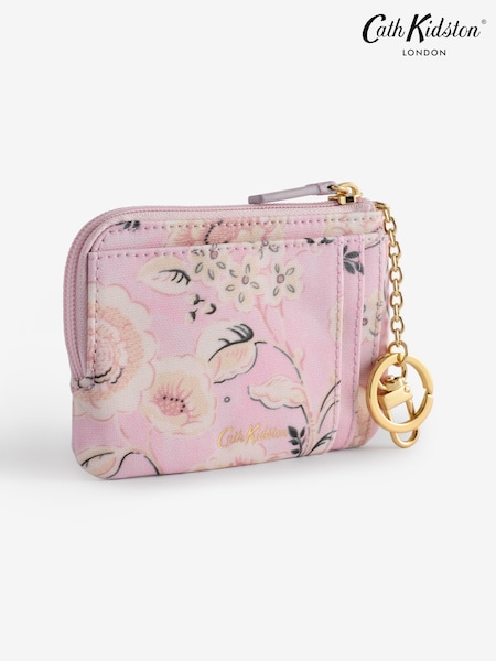Cath Kidston Pink Floral Card Coin Purse (B77454) | R$ 215