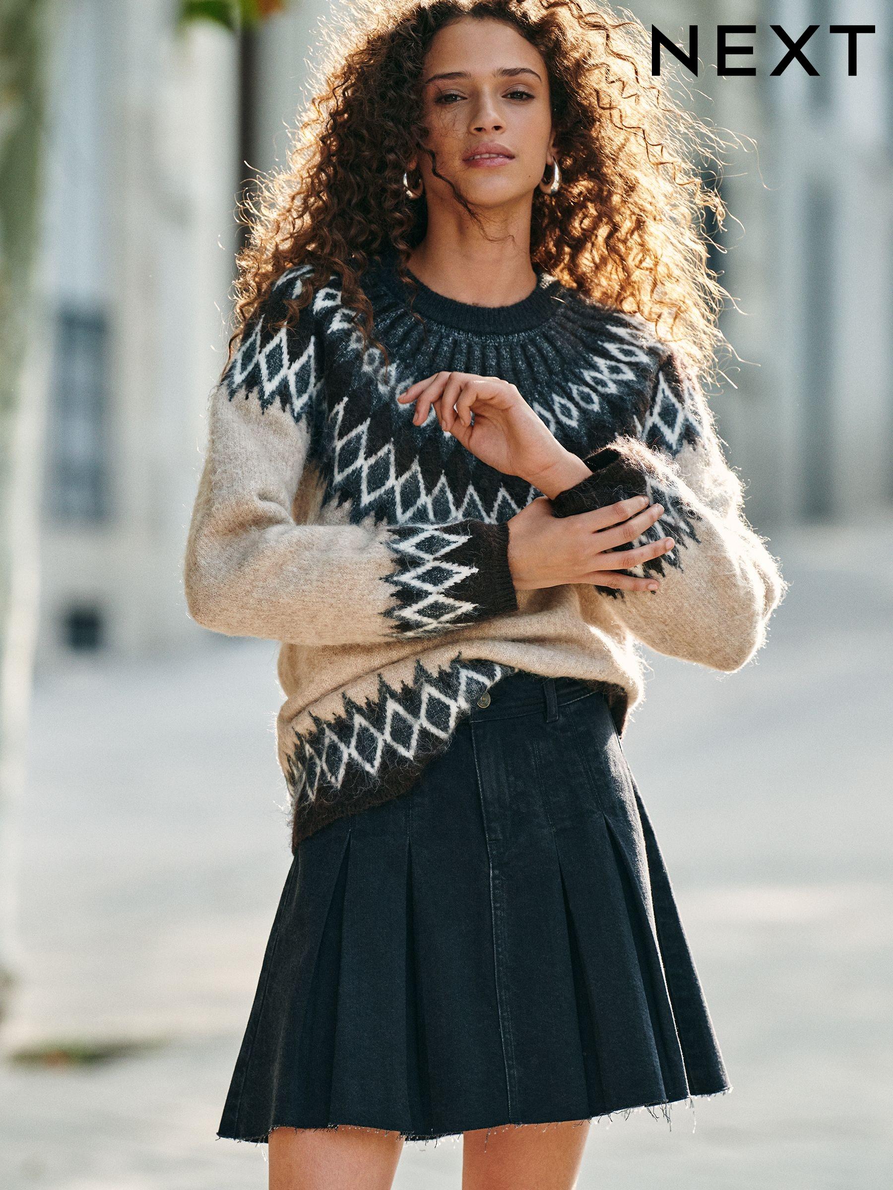 Women s Tall Denim Skirts Next Luxembourg
