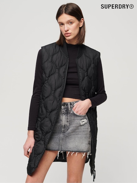 Superdry Black Studios Long Liner Jacket (B77491) | €130