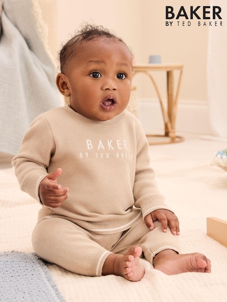 Baker by Ted Baker Knitted Top and Joggers Set (B77543) | AED89 - AED98