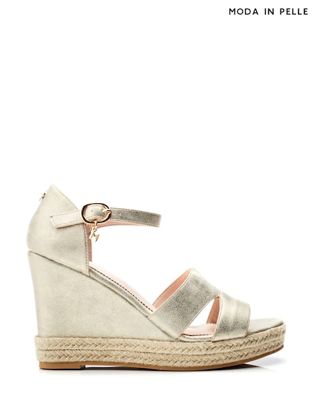 Moda In Pelle Rikolia Wedge Sandals (B77657) | 440 QAR