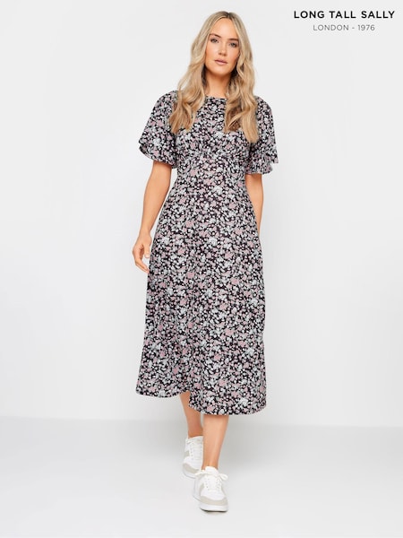 Long Tall Sally Multi Tall Ditsy Floral Midi Dress (B77735) | €23