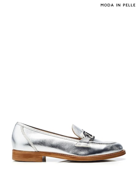 Moda in Pelle Elsbeth Covered Snaffle Smart Loafers (B77813) | ₪397