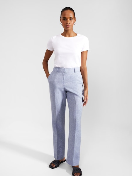 Hobbs Blue Adina Trousers (B78042) | €140