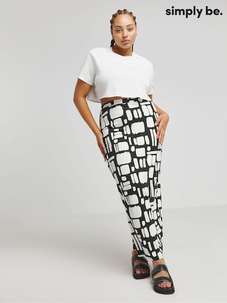 Simply Be Black Supersoft Maxi Skirt (B78426) | €16