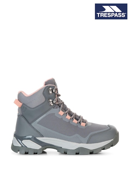 Trespass Female Grey Ailish Boots (B78448) | AED172