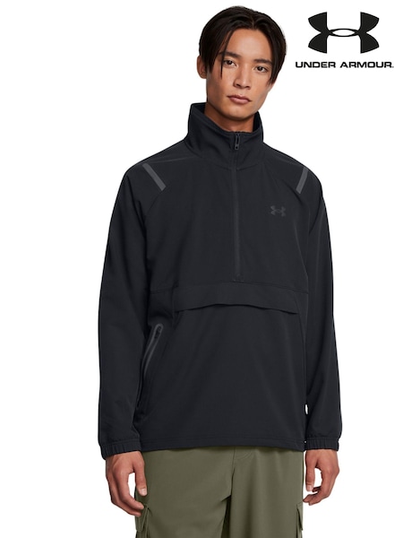 Under Armour Black Unstoppable Anorak Jacket (B78565) | LEI 417