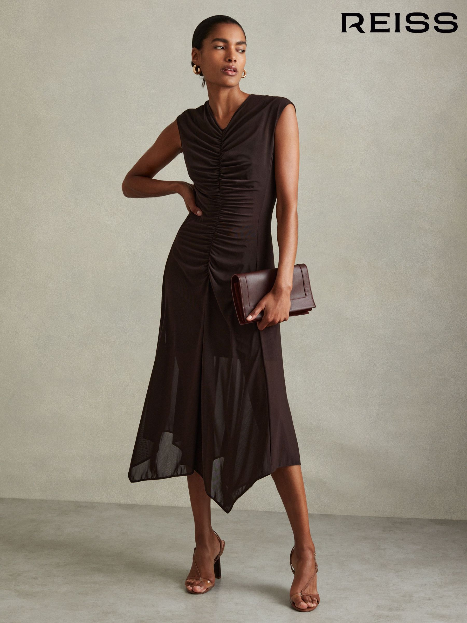 Reiss wedding guest dress hot sale