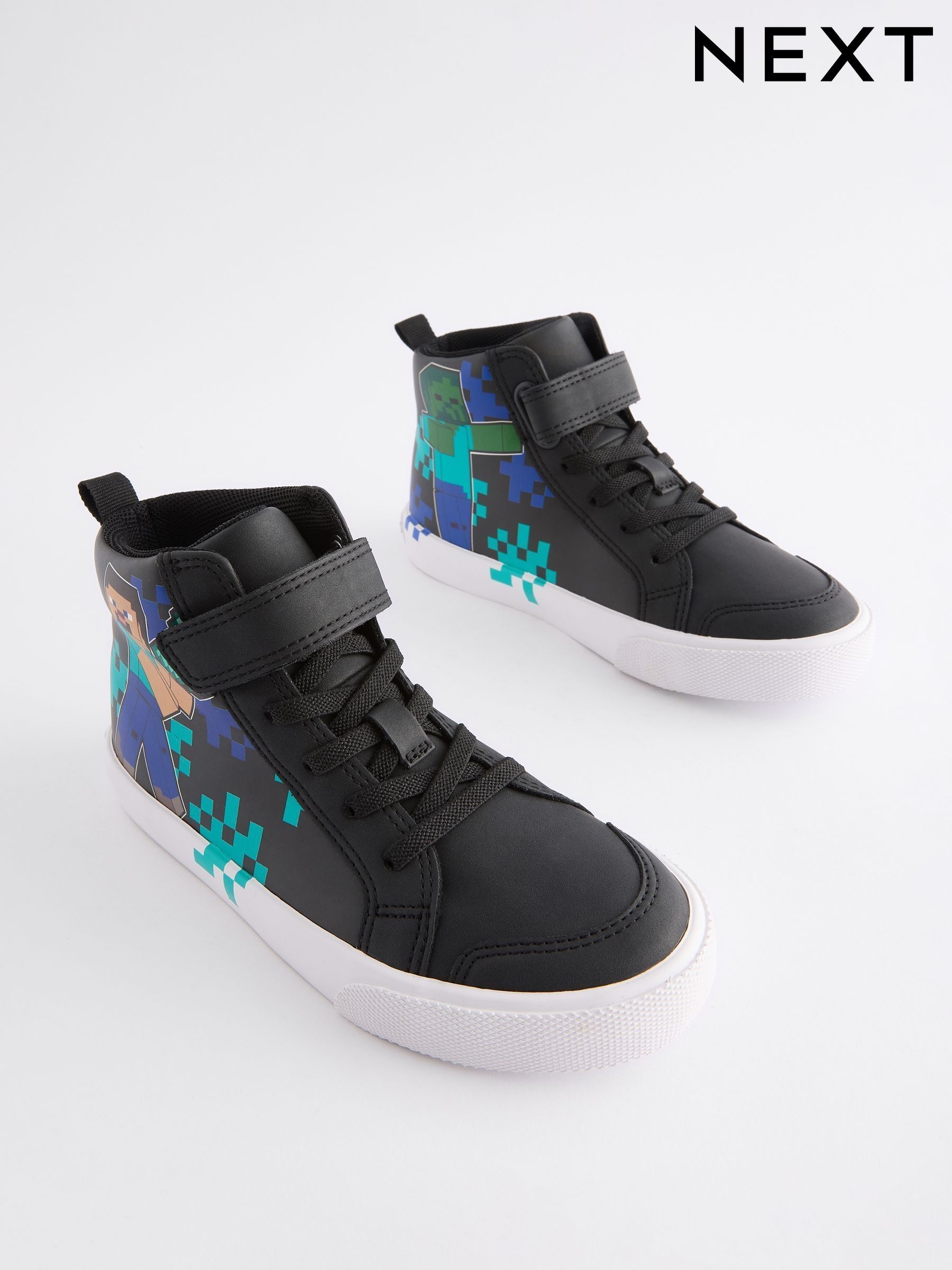 Wide fit high top trainers on sale