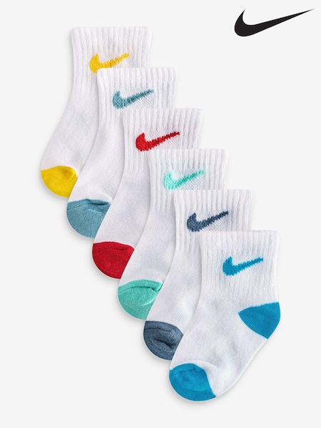 Nike Pop Colour Ankle Socks 6 Pack (B79451) | 20 €