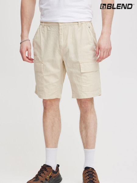 Blend Linen Cargo Shorts (B79492) | €20