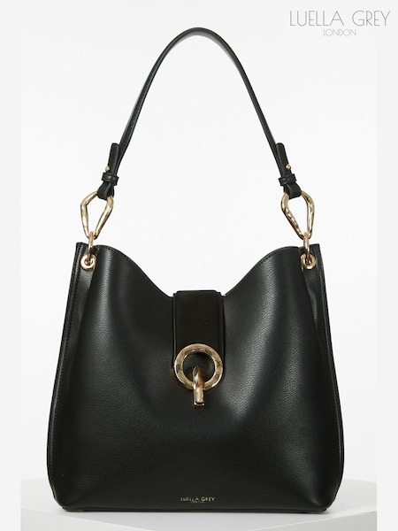 Luella Grey Lottie Hobo Black Tote Bag (B79554) | 187 €