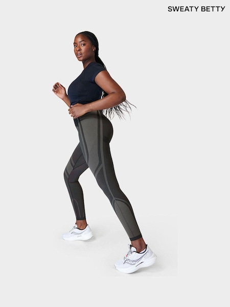 Sweaty Betty Black Silhouette Sculpt Seamless Workout Leggings (B79594) | €51