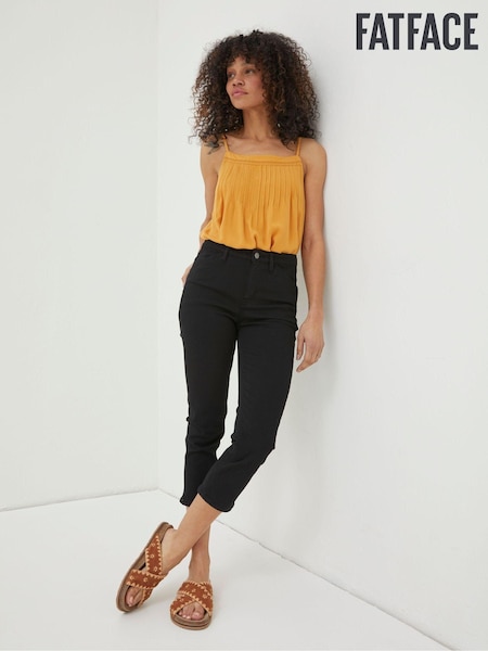 FatFace Black Sway Capri Jeans (B7T907) | €27