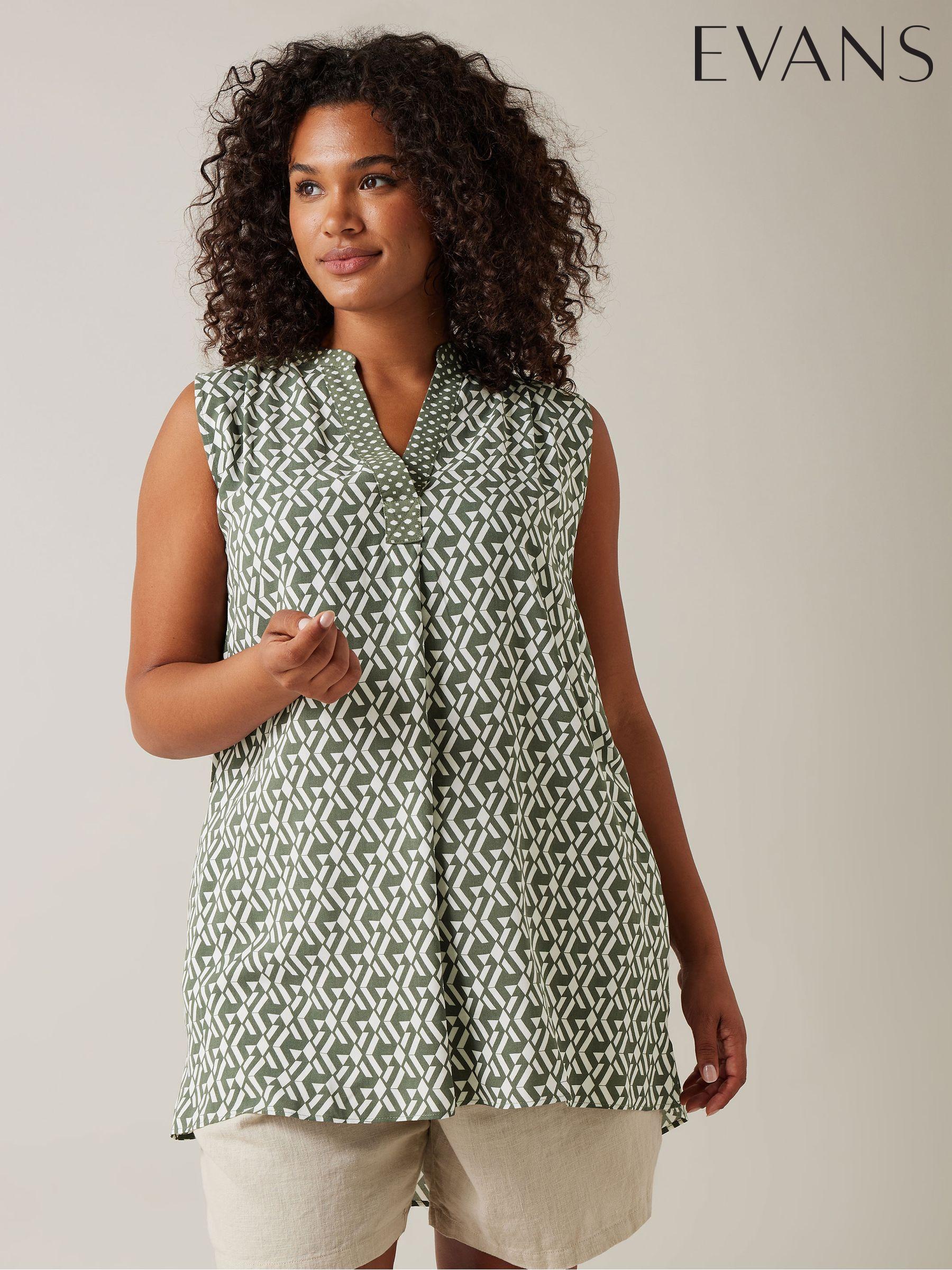 Women s Tunics Sleeveless Casual Tops Next Oman