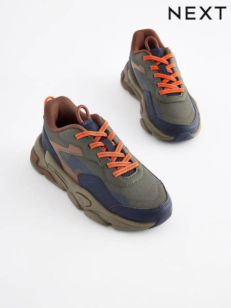 Kaki zelena - Elastic Lace Trainers (B80279) | € 22 - € 28