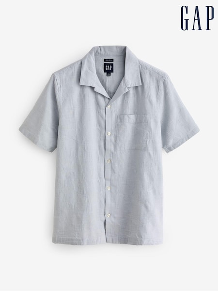 Gap Grey Jacquard Resort Shirt (B80545) | €27