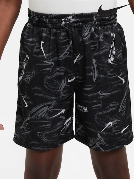 Nike Black Multi Dri-FIT Training Shorts (B80696) | €26
