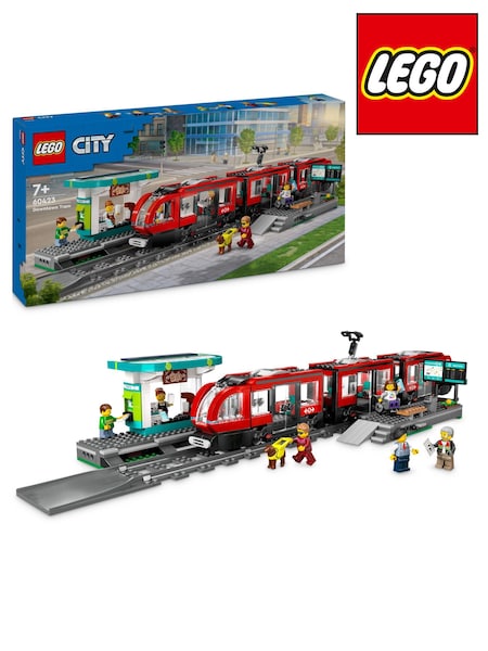 Lego City Downtown Tram and Station Toy Set 60423 (B80755) | €113