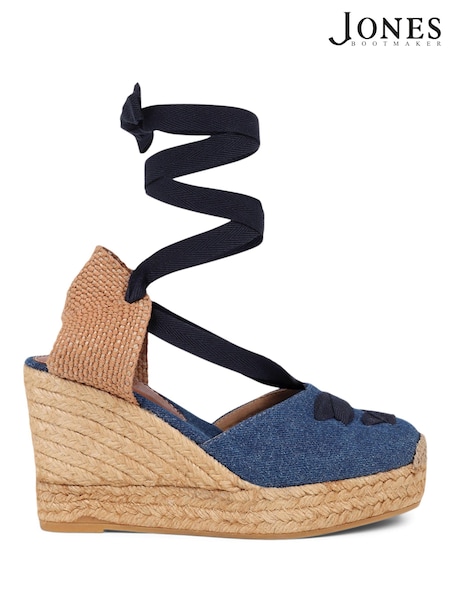 Jones Bootmaker Rosabelle Lace Detail Espadrilles (B80758) | €56