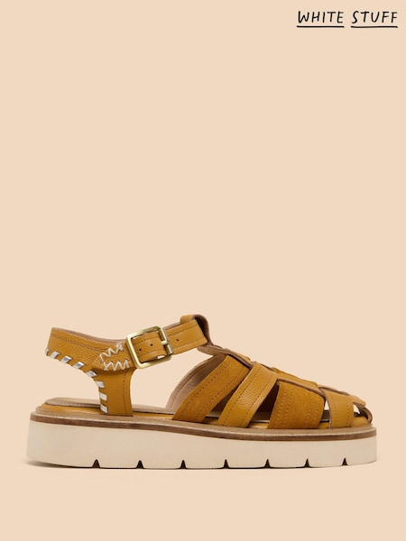 White Stuff Brown Chunky Fisherman Sandals (B80886) | €43.50