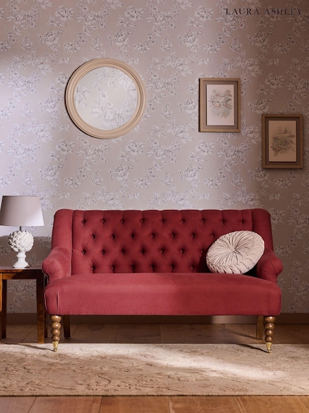 Laura Ashley Launton Rosewood Red Ropsley Small 2 Seater Sofa (B81075) | €1,070