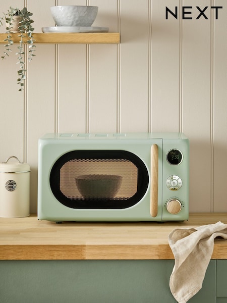 Sage Green Bronx Microwave (B81158) | €112