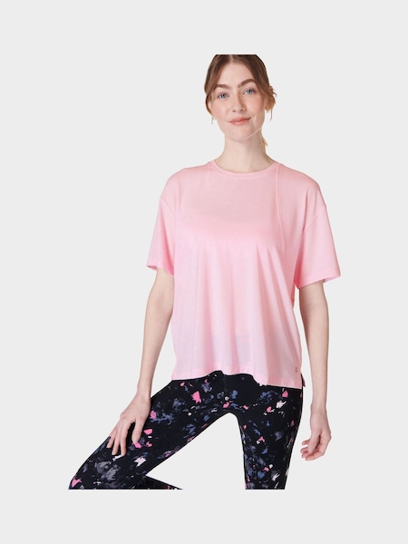 Sweaty Betty Pink Essential Crew Neck T-Shirt (B81491) | €18.50