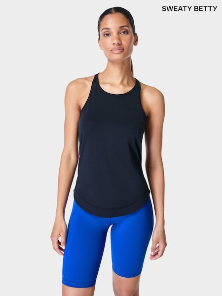 Sweaty Betty Black Breathe Easy Run Vest (B81561) | ₪226