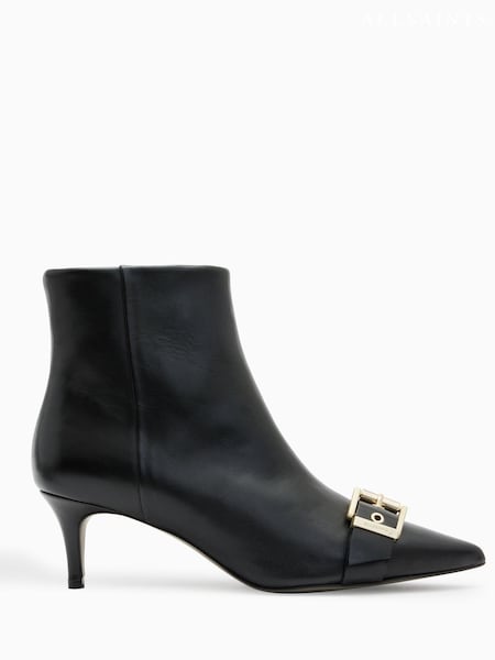 AllSaints Black Rebecca Boots (B81770) | AED725
