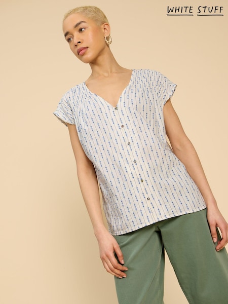 White Stuff White Organic Cotton Rae Vest (B81802) | €24