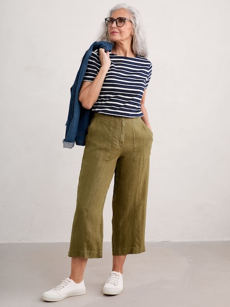 Blau - Seasalt Cornwall Striped Sailor T-Shirt (B81918) | 18 €