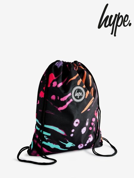 Hype. Scratch Black Drawstring Bag (B81964) | 75 zł