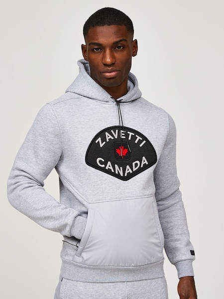 Zavetti Canada Mens Botticini Mesh Pullover Hoodie (B82023) | €41