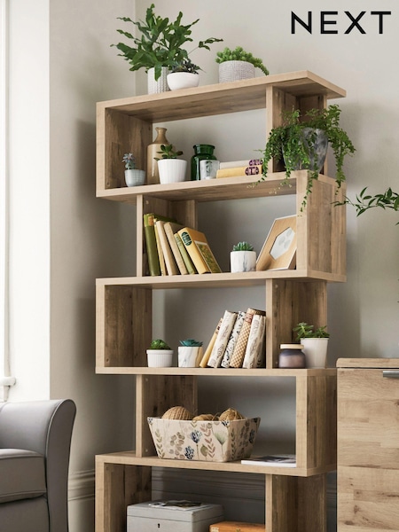 Light Bronx Oak Effect Display Shelf (B82371) | €340