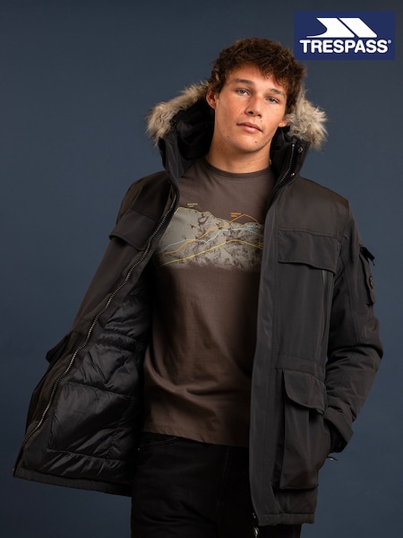 Trespass Pillaton Rainwear Black Jacket (B82844) | €119