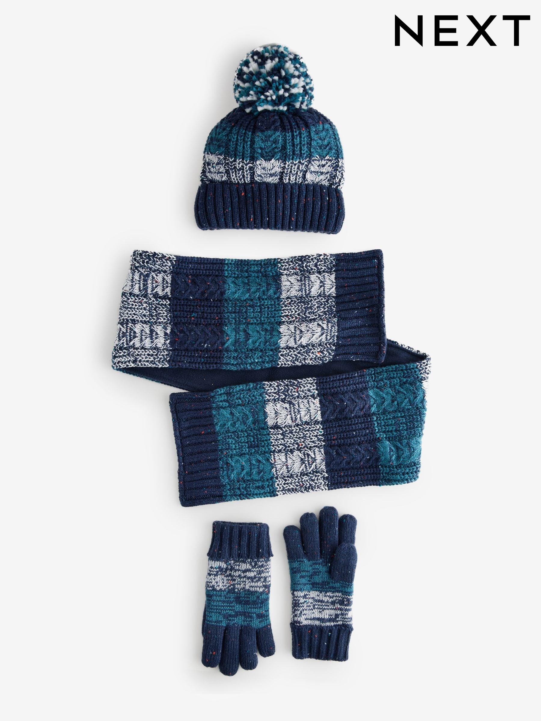 Boys hat gloves set outlet