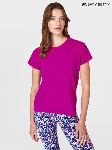 Sweaty Betty Athlete Seamless Featherweight T-Shirt (B83040) | 161 LEI