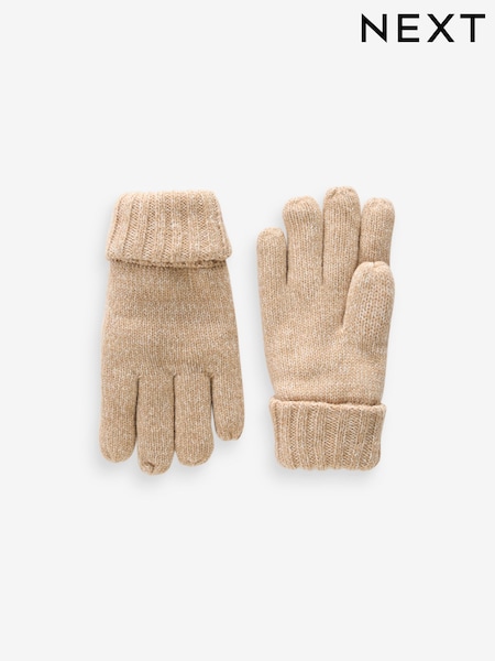 Neutral Thinsulate™ Knitted Gloves (3-16yrs) (B83152) | AED28 - AED39