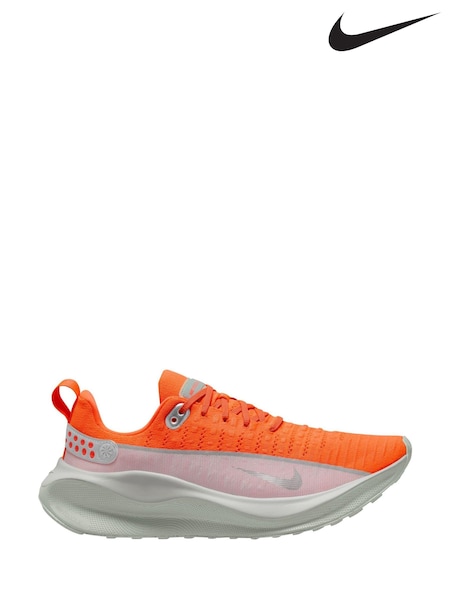 Nike Orange InfinityRN 4 Road Running Trainers (B83198) | €133