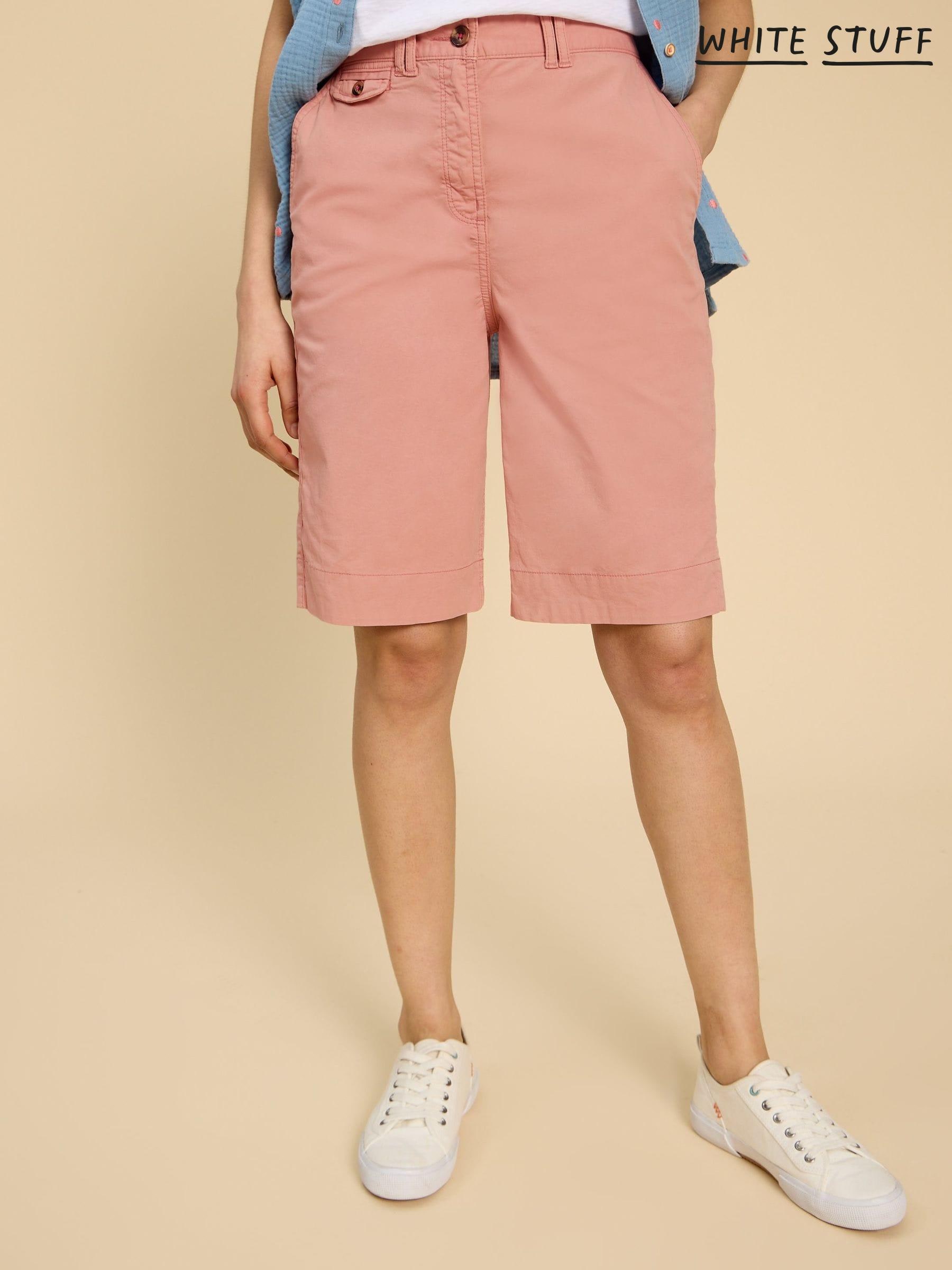 Women s White Stuff Plain Mid Rise Shorts Next Luxembourg