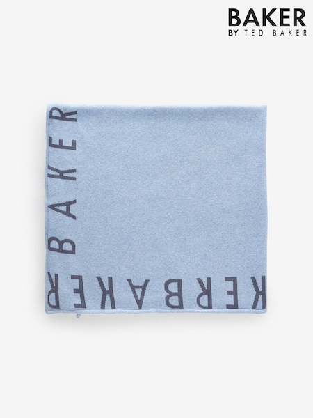 Baker by Ted Baker Boys Blue Knitted Fleece Blanket (B83494) | €39