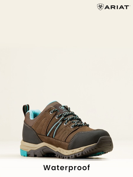 Maro - Ghete de drumeție impermeabile Ariat Skyline Summit Low H20 maro (B83680) | 1,043 LEI