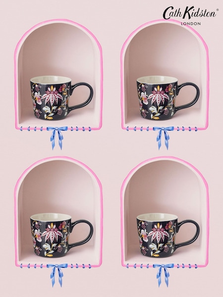 Cath Kidston Blue Friendship Gardens Dolly Mug Set (B83837) | €54